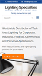 Mobile Screenshot of lightingspecialties.com